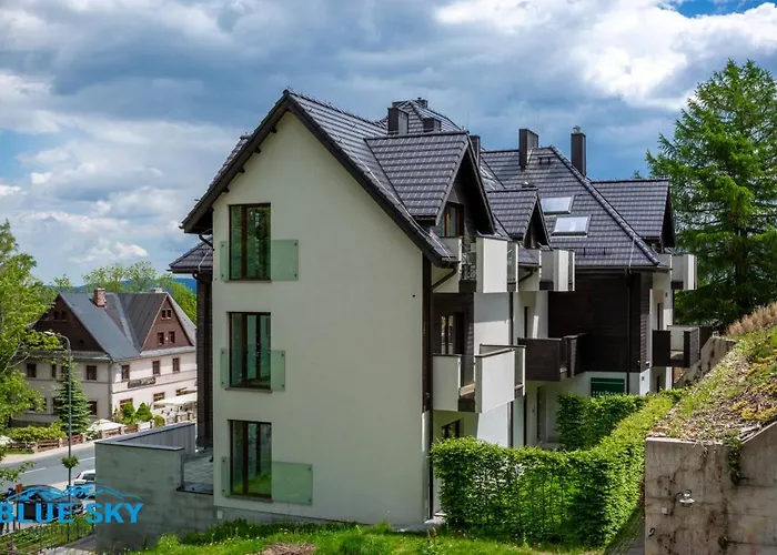 Апартаменты Bluesky - Pusta 8 - Nowoczesne Z Parkingiem Podziemnym Blisko Szlakow I Wyciagow