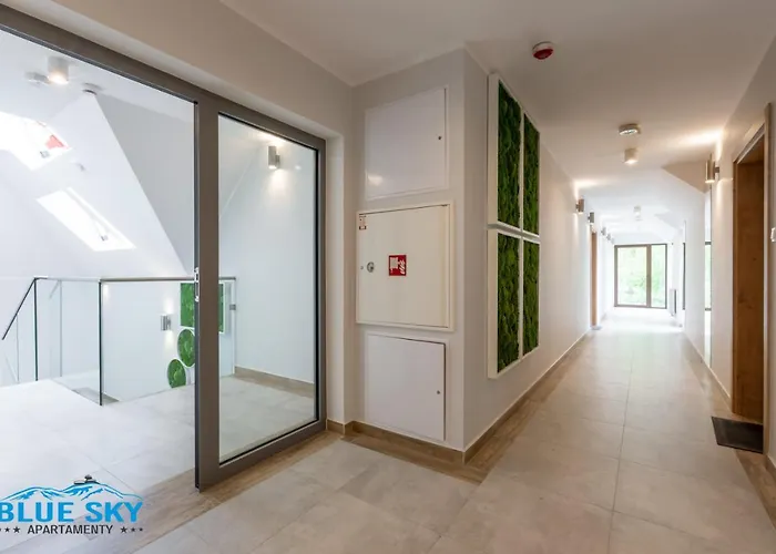 Апартаменты Bluesky - Pusta 8 - Nowoczesne Z Parkingiem Podziemnym Blisko Szlakow I Wyciagow Карпач